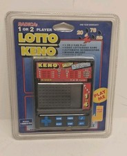 SEALED Vintage Radica Lotto Keno Handheld Gam...
