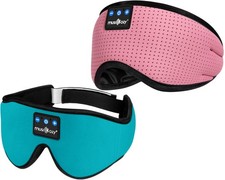 MUSICOZY Sleep Headphones Bluetooth 5.4 Headband Breathable Sleeping One Size