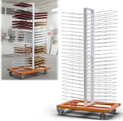 Paint Drying Rack 50 Shelves Heavy Duty 25lbs Capacity