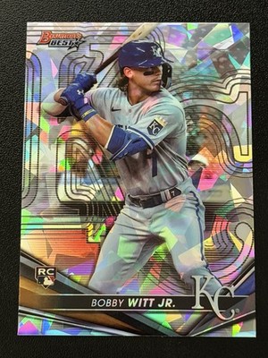 Bobby Witt Jr Rookie Atomic Refractor 2022 Bowmans Best #13 Kansas City Royals