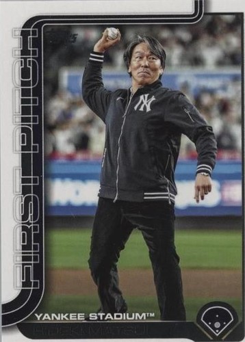 2025 Topps Series 1 Hideki Matsui Tokyo Baseball Card - Near Mint