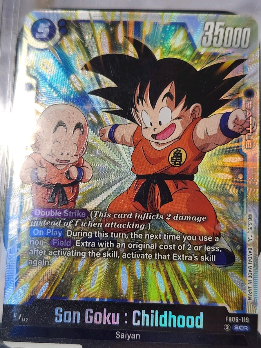 Son Goku: Childhood FB06-119 - Rivals Clash - Dragon Ball Fusion
