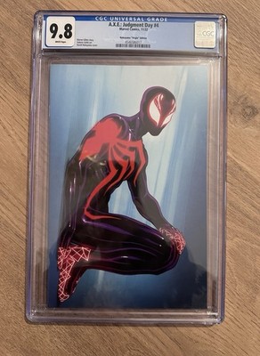 AXE Judgment Day #4 Marvel Comics | Spider-Man Nakayama Virgin Variant | CGC 9.8