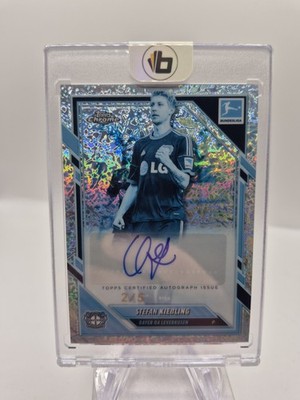 Topps Chrome Bundesliga 2025/26 Frozenfractor Auto Stefan Kießling /5 Leverkusen