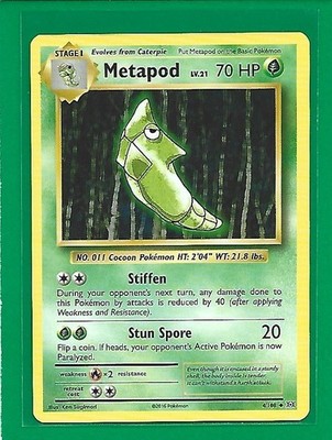Metapod 4/108 Evolutions Regular LP 
