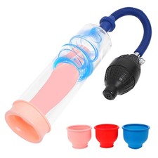 Penis Enlarger Pump Vacuum Men Penis Growth Enhancer Power Up Extender Stretcher