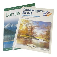 How To Draw Landscapes Landscapes In Pastel Lot Of 2 Art Books