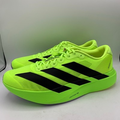 Adidas Adizero Evo SL Shoes Mens Size 11 Lucid Lemon Running Athletic Sneakers
