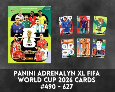 Panini Adrenalyn XL FIFA World Cup 2026 - WM 26 CARDS - #490 - 627 zum aussuchen