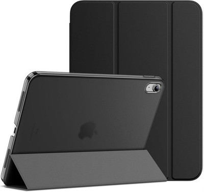 JETech Hülle für iPad 11''/10'' (A16) 2025/2022, Dünn Ständer Schwarz Schutzhülle