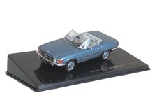 Ixo 1/43 Scale Mercedes-Benz 280 SL R107 1979 Metallic Light Blue Finished Produ