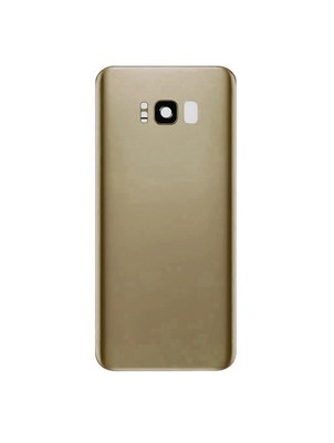 Back Cover Glass With Camera Lens Compatible with Samsung Galaxy S8 Plus (Gold)