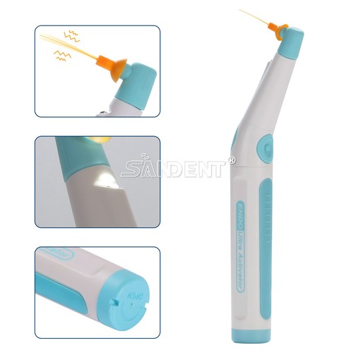 Dental LED Endo Ultra Activator Root Canal Irrigator Ultrasonic Sonic 150 Tips - Foto 6 di 24