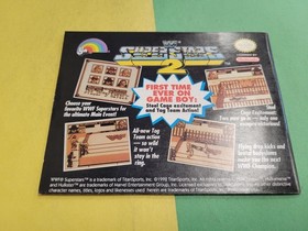 WWF Wrestlemania Steel Cage Challenge - Nintendo NES - Instruction Manual Only