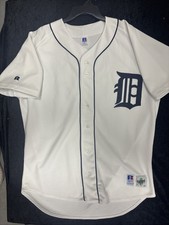 Men’s Detroit Tigers Authentic Jersey Alan Trammell Russell Athletic Size 48