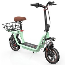 iScooter i12 500W Elektroroller mit Korb Vollfederung 12 Zoll E-Scooter …
