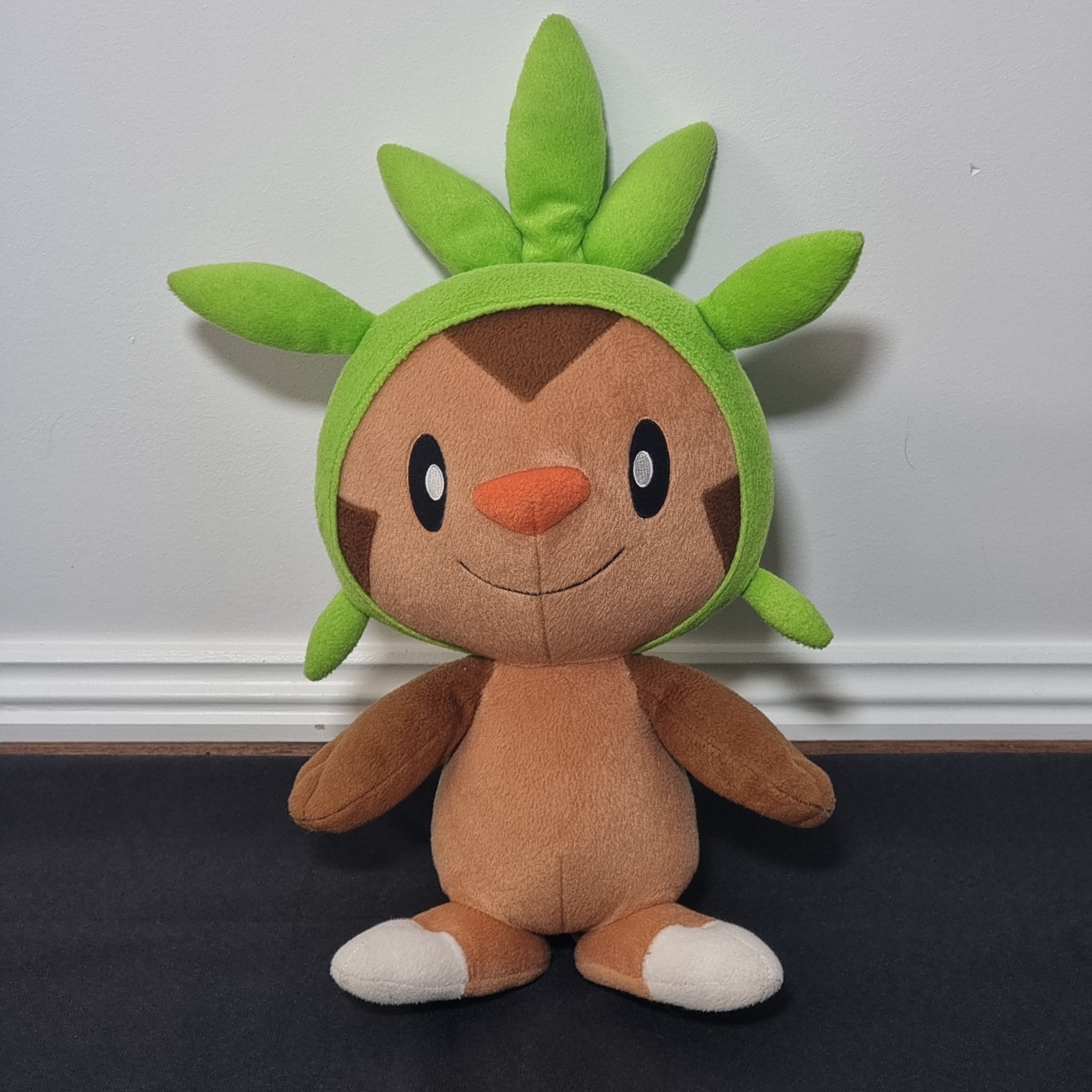 Chespin Pokemon Soft Plush Toy Nintendo Tomy 2014 38CM (Large) - Preowned