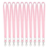 "16,9\" SchlüSselanhäNger Mit Karabiner FüR BüRo, 10 StüCk, Pink"