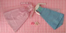 2003 Mattel Barbie Fashion Swan Lake Gift Set Pink Blue Dresses Shoes HTF