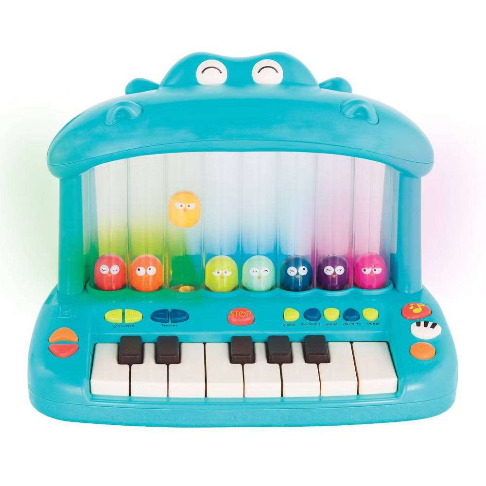Toy Piano For Toddlers Hippo Pop
