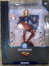 McFarlane Toys DC multiverse Supergirl Deluxe Edition In Hand CW TV SHOW Opened