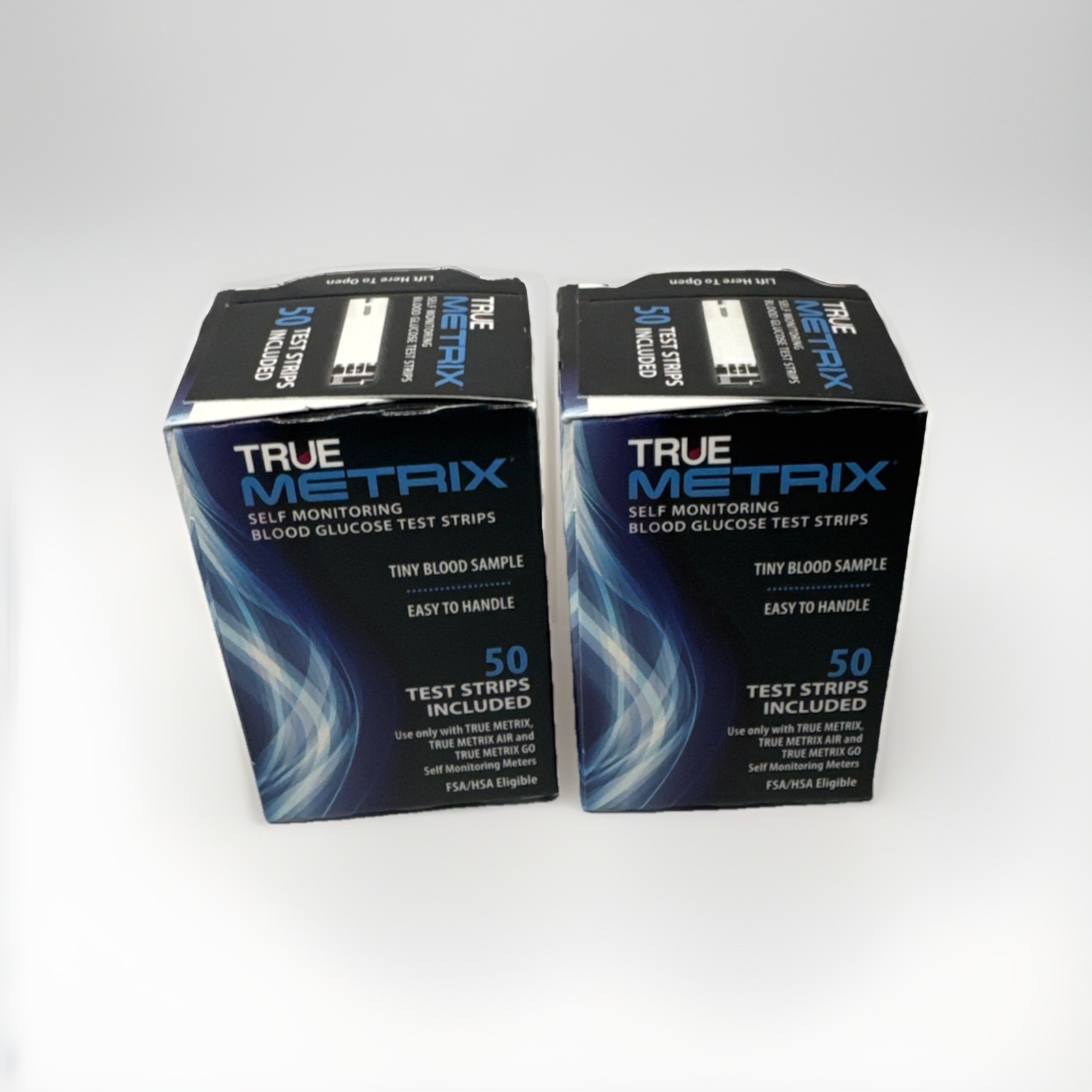 Tiras de análisis de sangre de glucosa True Matrix - 100 tiras autocontrol EXP 05-31-2027
