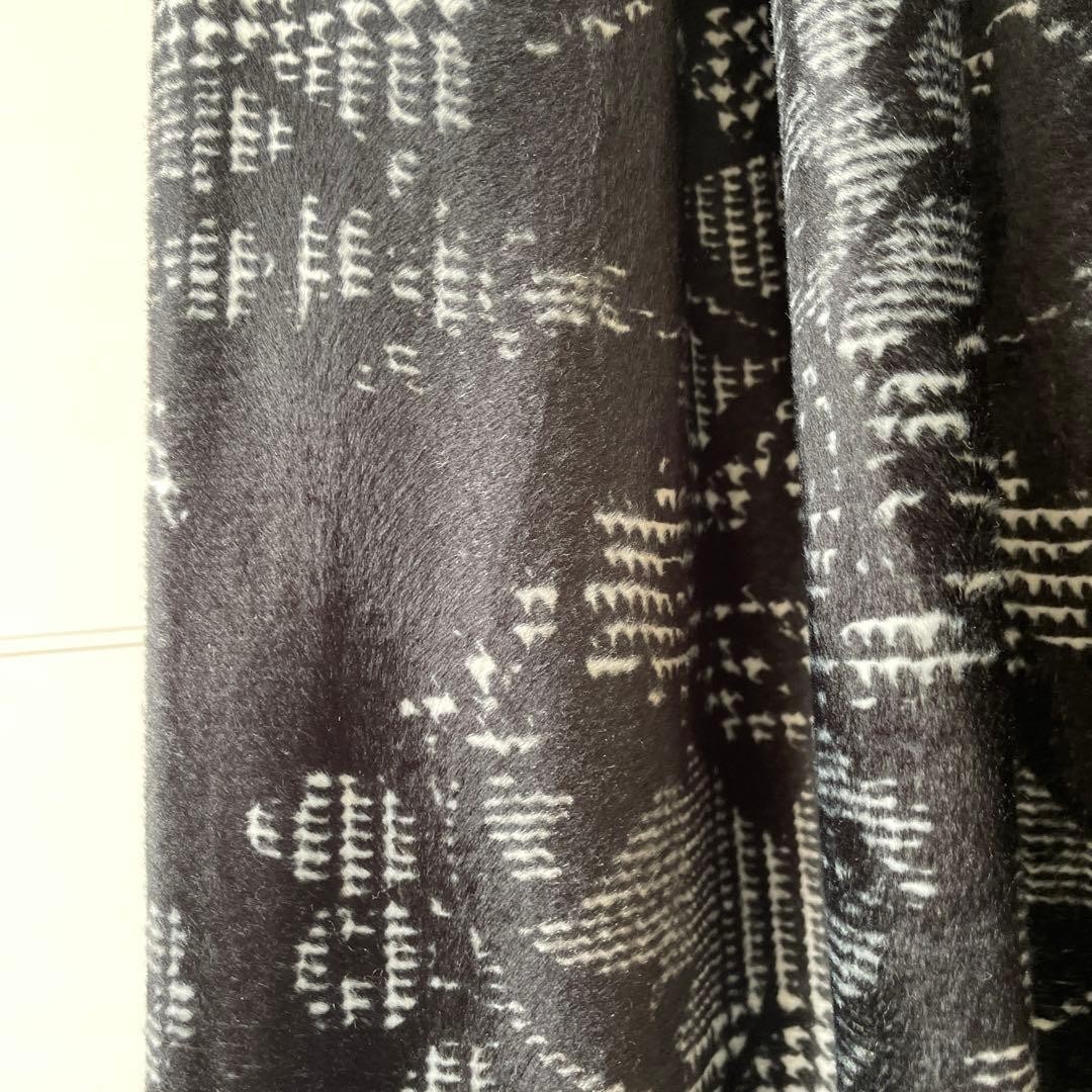 COMME des GARÇONS COMCOM Brushed Patterned Skirt … - image 3