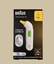 Braun ThermoScan 4 IRT3515 Digital Ear Thermometer Color Fever Guidance 61 Lens