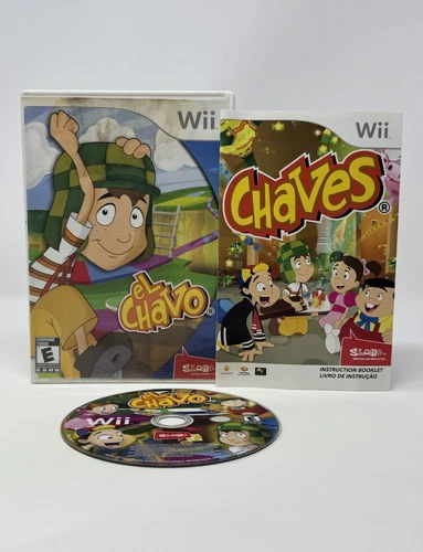 El Chavo Wii for Nintendo Wii *Tested* Complete -Mexico Exclusive (No Scratches)