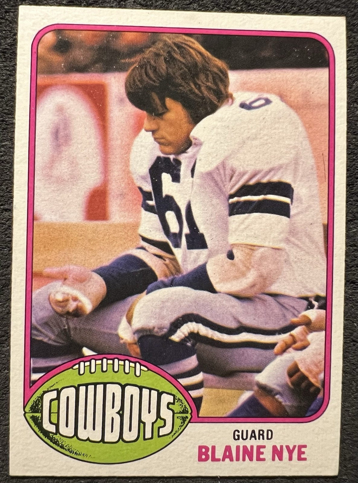 1976 TOPPS BLAINE NYE (COWBOYS) #527 EX EX/NM