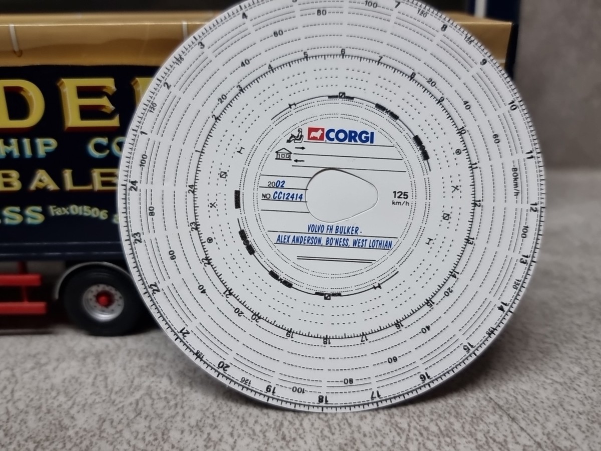 Corgi 1/50 Scale l Truck CC12414 VOLVO FM BULK ALEX ANDERSON BO