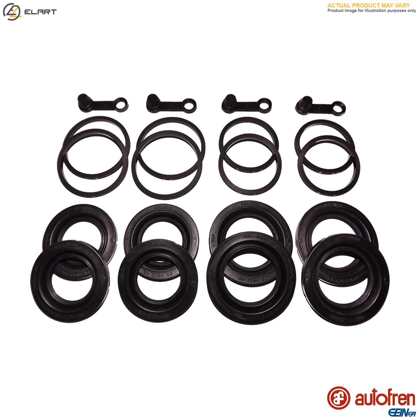 REPAIR KIT BRAKE CALIPER D44144S FOR PEUGEOT 206/Hatchback/CC CITROËN 1.6L 4cyl