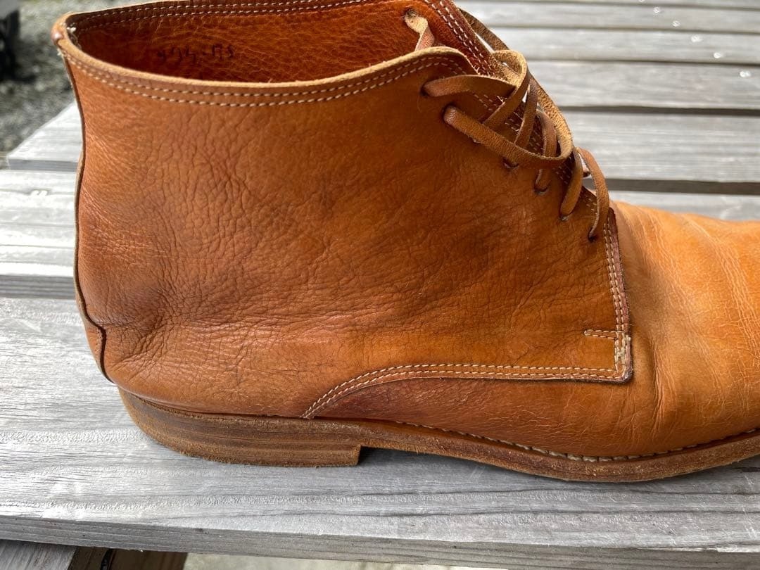 靴 GUIDI / 994 Ankle Boots GUIDI 994 Ankle Boots Brown Leather Lace Up Shoes Size 26.5cm EU42