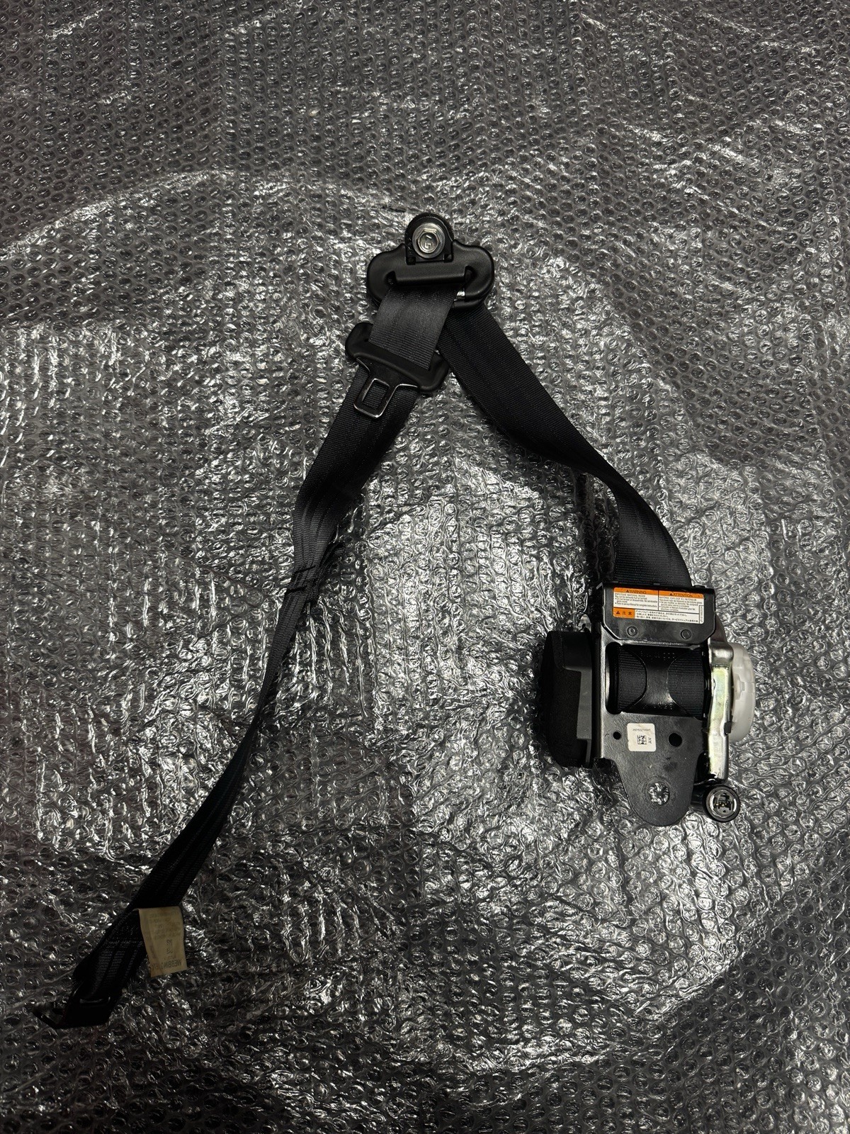 Used 2023 2024 2025 Honda CRV Right Rear Black Seatbelt