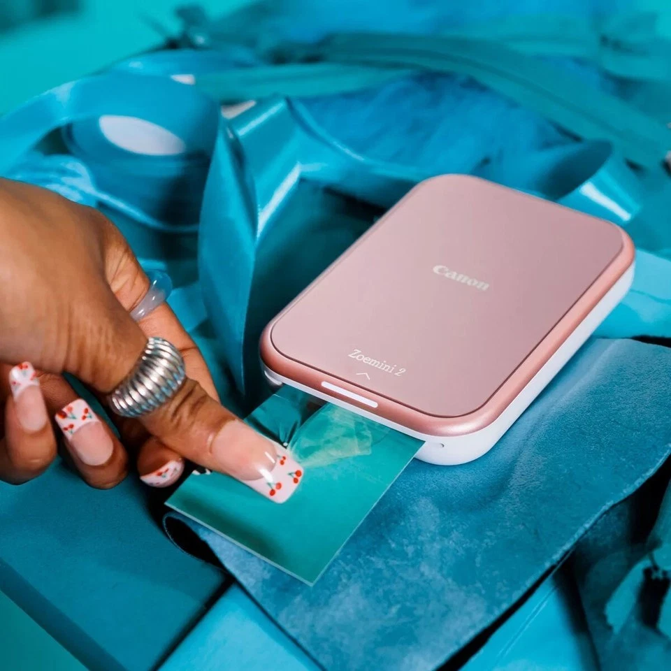 CANON ZOEMINI 2 ROSA Stampante Fotografica Portatile Compatta Bluetooth - Immagine 3 di 4