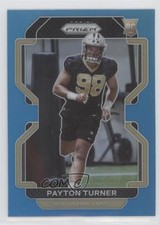 2021 Panini Prizm Rookie Light Blue Prizm Payton Turner #379 0c2