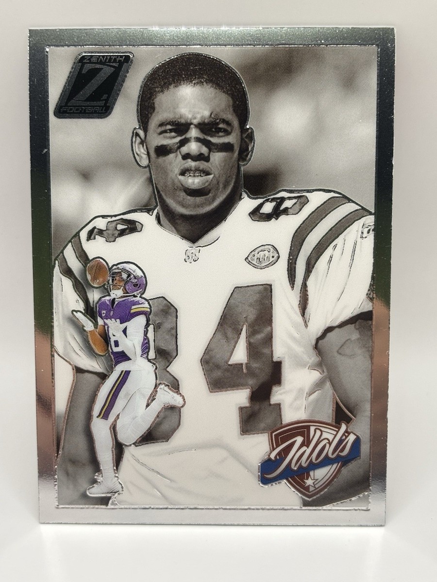 2024 Panini Zenith Idols Insert Randy Moss, Justin Jefferson #16