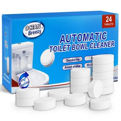 Automatic Bowl Cleaner , Bleach & Oxidation Formula for Powerful Cleaning, De...