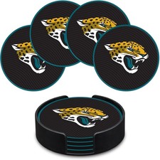 Rico Industries NFL Football Classic Favorites: PVC Coaster Set 4-Pack