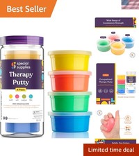 Therapy Putty for Teens and Adults - Resistive Hand Exercise Stress Relief Th...