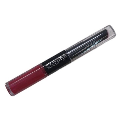 L'Oreal Paris Lippen Make-up Infaillible Lippenstift, 214 Raspberry for Life/Liq