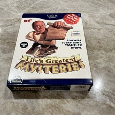 Bob Winkle Solves Life's Greatest Mysteries MAC CD - Big Box Retro Software 1995