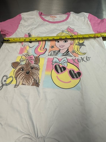 JoJo Siwa Jojo Siwa Unicorn Bow Bow Big Girls T-Shirt and Bike Shorts Outfit Set - Picture 9 of 24