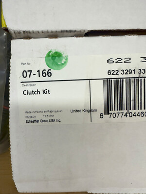LuK 07-166 RepSet Pro Clutch Kit w/ Slave Cylinder 00-04 Ford Focus 2.0L