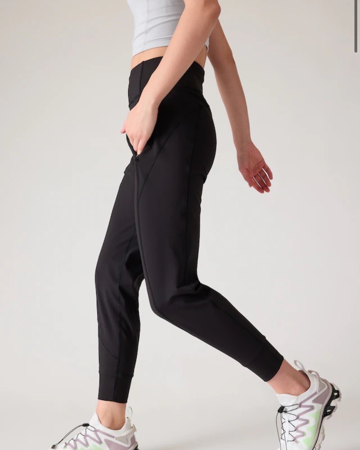 SMALL Athleta Rainier (Distance) Jogger Black NWOT eBay