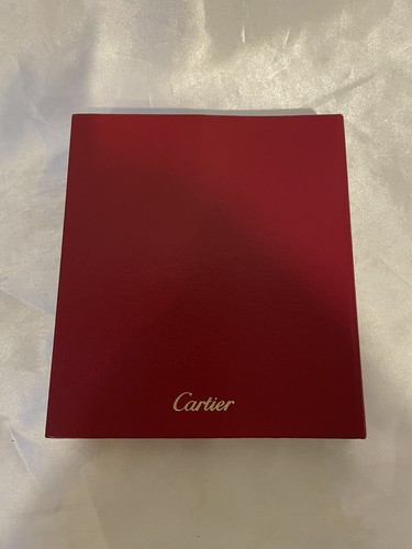 Cartier Red Wallet Instruction Booklet & Dated W/ Red Bifold Carrier - Picture 4 of 10