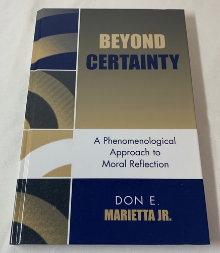 2004 Don E Marietta Jr BEYOND CERTAINTY ~ hc - Imagen 1 de 3