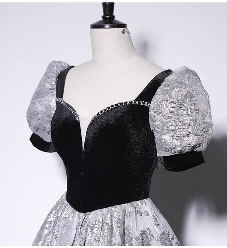 Edles formelles Abendkleid Party Ballkleid Abschlussball Brautjungfer schauspielerisches Gastgeberkleid QYHS137 - Bild 8 von 16