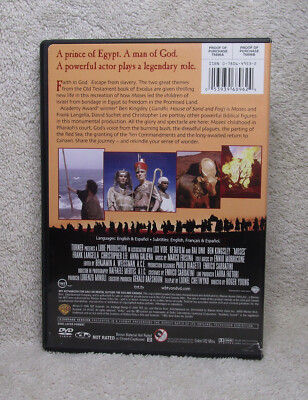 MOSES The Bible Collection DVD Movie Official TNT/Warner Release