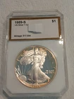 1989 S Proof Silver Eagle Rim Toning Pristine!